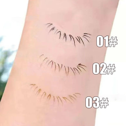 3 Colors Brown Lying Silkworm Liquid Eyeliner Pen Waterproof Big Eyes Makeup Smooth Quick-drying Women Cosmetics Beauty Tools