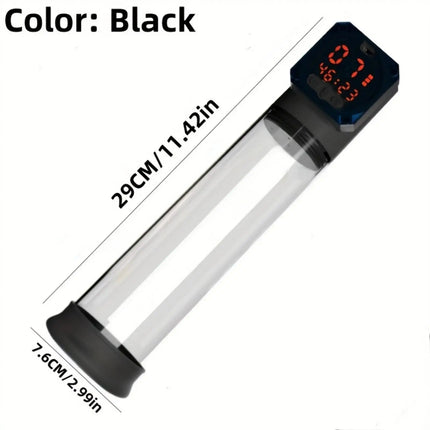3in1 Rechargeable Adult Toys Male Electric Pump Automatic Vacuum Pump With 5 Sucking Modes And 6 Training Modes Digital Display