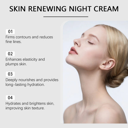 Niacinamide Brighten Night Cream Improve Dullness Inhibit Melanin Production Shrink Pores Deeply Nourish Skin Moisturizing Cream