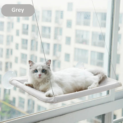 Pet Cats Hammock Kitten Climbing Frame Hanging Cat Bed Suction Cup Bed House Removable Window Hammock Easy Clean Cat Accessories