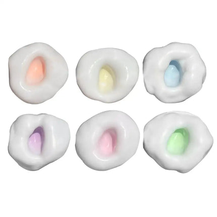 Super Soft Feel Table Toys Ultra-thin Ice Skin Stress Relieving Toy Stress Reliever Sticky Handmade Ball
