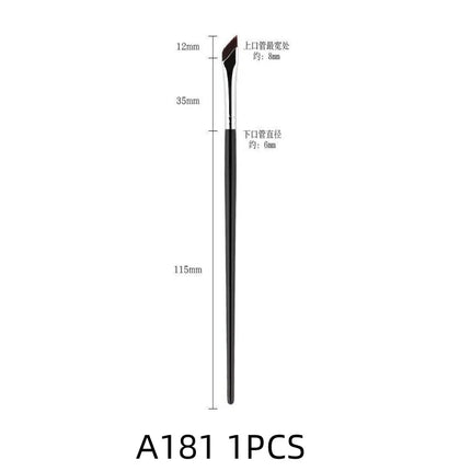 Upgrade Blade Eyeliner Brush Ultra Thin Fine Angle Flat Eyebrow Brush Liner Brow Place Makeup Brush Precise Detail Brush