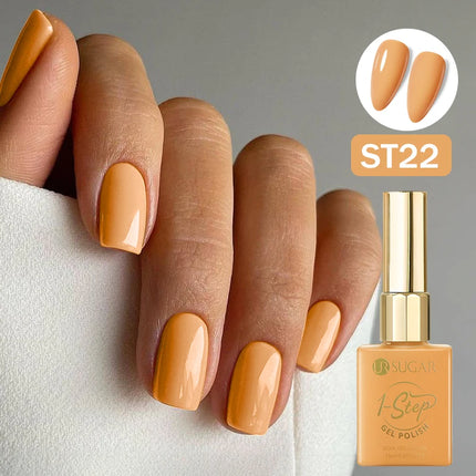 UR SUGAR 15ml 1 Step Gel Polish 3 IN 1 Red Pink Glossy Nail Soak Off LED UV Gel Nail Varnishes No Need Base Gel and Top Coat