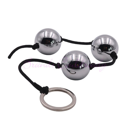 Metal Anal Beads Butt Plug Silicone Rope Ben Wa Geisha Balls Weighted Vaginal Kegel Exerciser Erotic Sex Toys for Woman