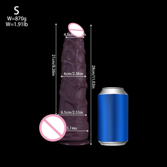 Oversized Sex Shop for Men and Women Sex Product Liquid Silicone G Point Masturbation Butt Plug Adult Sex Toys Anal Plug Anus