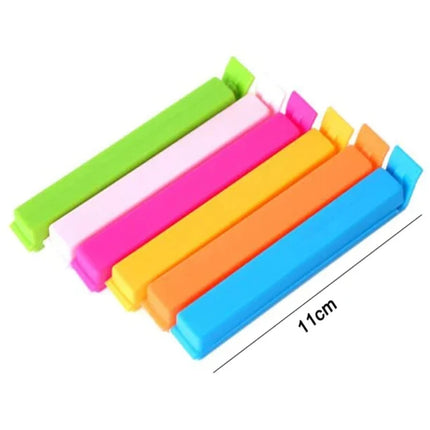 10-50Pcs Portable Kitchen Storage Food Snack Seal Sealing Bag Clips Sealer Clamp Plastic Tool Kitchen Accessories Bag Clip