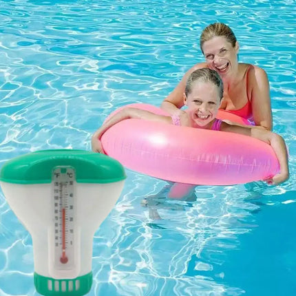 Pool Chlorine Dispenser Thermometer / Distributeur Chlore Piscine