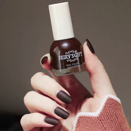 10ml Matte Nail Polish Convenient Water Proof Dry Quickly Resin Matte Set Nail Supplies for Professionals
