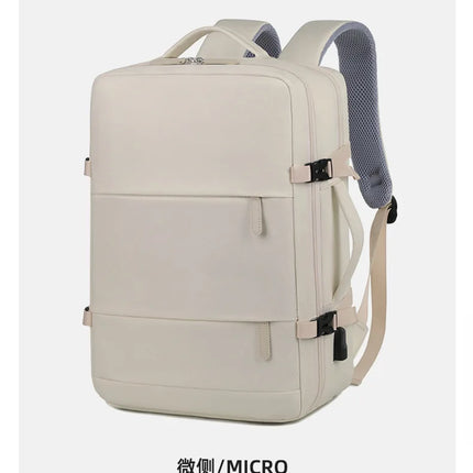2024Men Women's Bag Large Capacity Journey Multifunction Backpack With Shoe Storage Multilayer Dry And Wet Separation Waterproof
