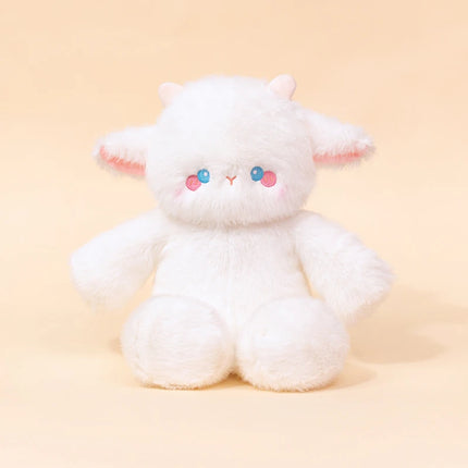 Creative Run Fast Series Cow Plush Toys Cartoon Stuffed Animal  Cute West Highland calf Babys Appease Doll Pendat for Kid Gifts