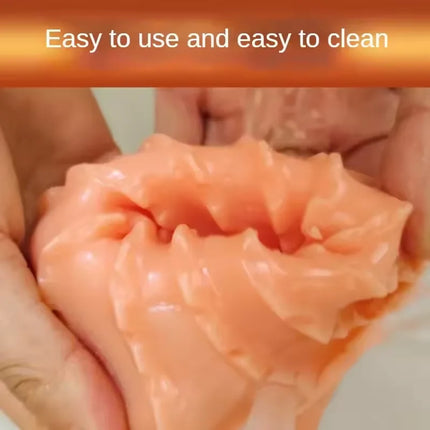 Male Masturbator Cup Sex Toy for Men Soft TPE Cock Training Sex Shop Glans Trainer Penis Sleeve Delay Exercise Adult Products