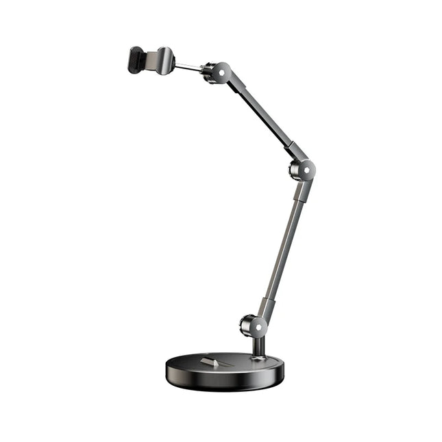 Phone Holder Portable Folding Multi-Angle Adjustable Stand for Cell Phone Height Adjustable Phone Bracket for Live Broadcast