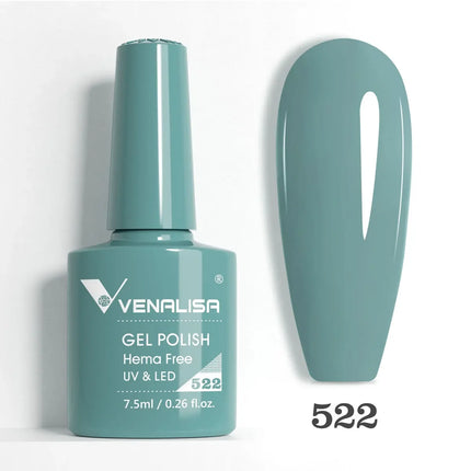 7.5ml Venalisa TPO FREE HEMA FREE Gorgeous Color Nail Gel Polish Long Wear Soak Off UV LED Gel Varnish Nail Manicure Gel Varnish
