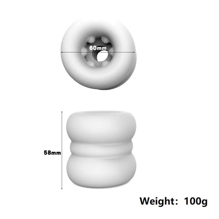 1Pcs Male Ball Stretcher Penis Lock Cock Ring Erection Delay Lasting Time Ejaculation Penis Ring Enlargement Sex Toys For Man