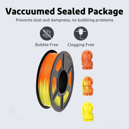 Temperature Color Change Filament PLA 1.75mm 1kg 500g 250g 200g 3D Printer Material PLA Temperature Reaction Filament Blue Black