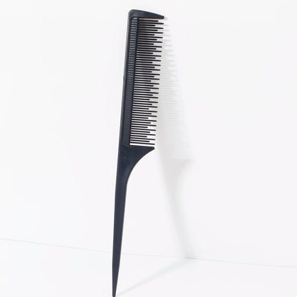 Carbon fiber hair comb, heat-resistant pointed tail comb, salon barber and home use,special for real hair wigs