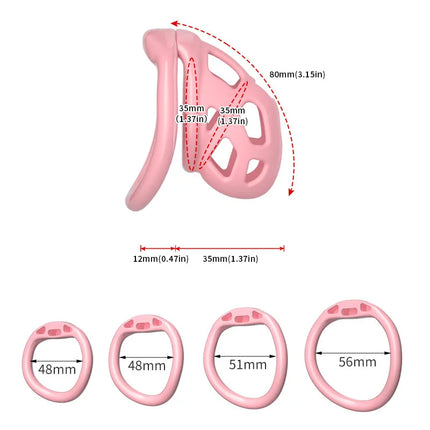 2026 Men Silicone Chastity Cage Cock Lock Penis Ring Sex Toys For Sissy Men Stretcher BDSM Gay Erotic Urethral Device Adult