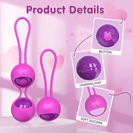 Vibrating egg Kegel Balls for Women Clitoris Stimulator Remote control G Sport Massager Female Vaginal Masturbator Adult Sex Toy