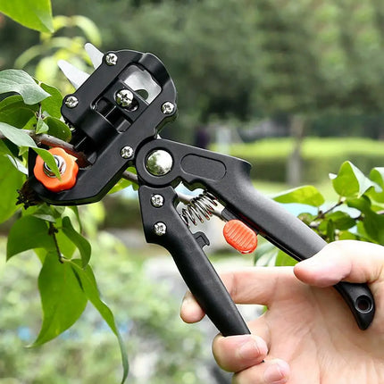 Multi-functional Garden Trimmer Pruning Seedlings Grafting Scissors Fruit Tree Grafting Machine Portable Gardening Tools