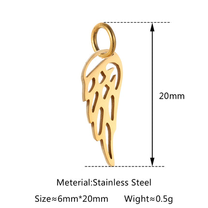 5pcs/Lot Stainless Steel Hollow Animal Cat Or Dog Claw Charm For DIY Necklace Bracelet Earrings Jewelry Accessories Pendants