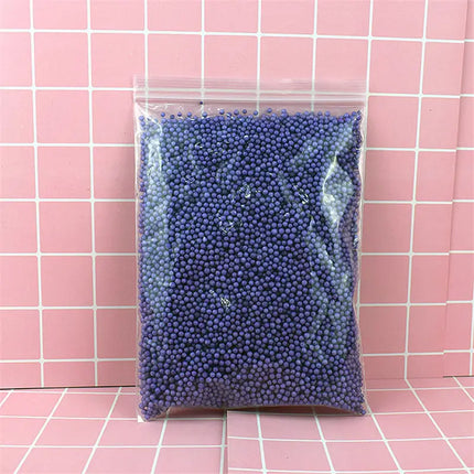 1pack Polystyrene Styrofoam Balls Bottle DIY Snow Mud Particles Accessories Slime Balls Small Tiny Foam Beads For Foam Filler