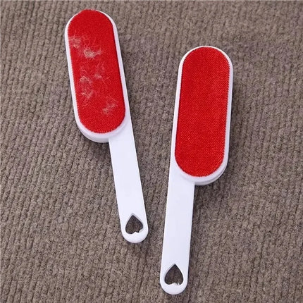 Self-cleaning Lint Sticking Roller 2 Sides Dedusting Brush Pet Hair Remover Brush Removing Dog Cat Hair from Sofa Carpet Clothes