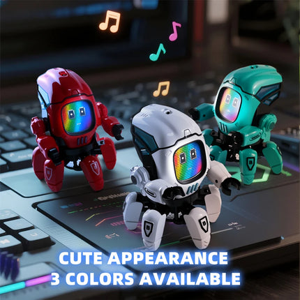 Creativity Dance Robots Music LED 6 Claws Octopus Robot Birthday Gift Toys For Children Early Education Baby Toy For Boys Girls