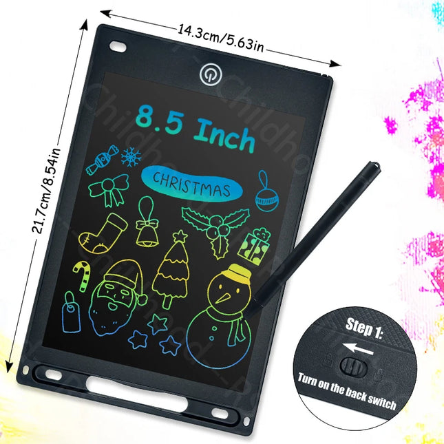 8.5 inch Electronic Writing Board Drawing Tablet LCD Screen Handwriting Pad Writing Digital Graphic Toys for kids Christmas gift