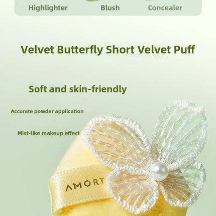 Artist Series Mini Finger Sponge Waterdrop Shape Peach Shape Hydrophilic Polyurethane Dry Sponge for Makeup Application