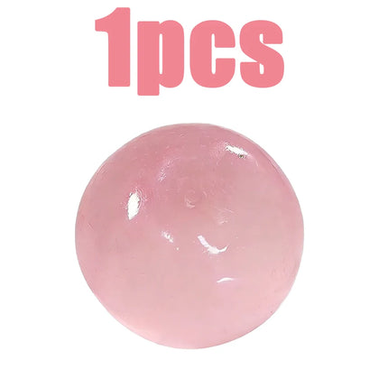 Maltose Slow-Rebound Squishy - Anti Stress Sensory Fidget Ball, Transparent Decompression Toy for Desk & Travel