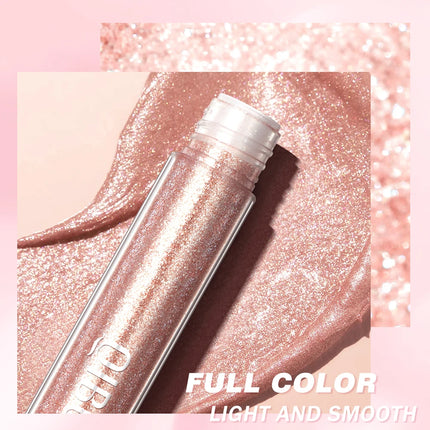 Diamond Glitter Liquid Lipstick Waterproof Long Lasting Pearl Shiny Lip Gloss Metal Charming Lip Glaze Tint Makeup For Women