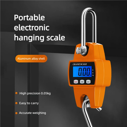 Heavy Duty Hanging Scale 200-300kg / Balance Suspendue Lourde