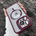 Wine Red / For iPhone 16 Pro