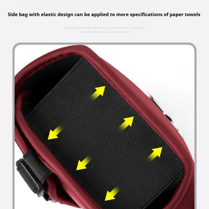 Car tissue box, fashionable leather multi-functional tissue box For Volkswagen VW GTI Passat Polo Golf 3 Jetta Tiguan Touran