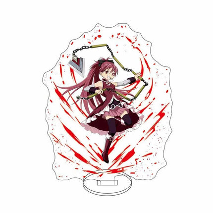 Puella Magi Madoka Magica ANIME 15CM Madoka Kaname Homura Akemi Acrylic Stand figure Stand Cosplay Festivals Gifts keychain