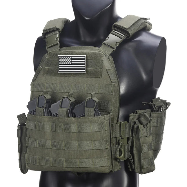 Tactical Hunting Vest - Quick Release Shoulder & Waist System / Gilet de Chasse Tactique - Système à Dégagement Rapide