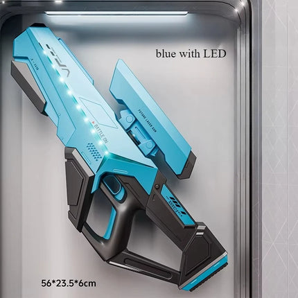 Upgrade Electric LED Water Gun Toy Automatic Continuous Shooting Water Pistol Spayer Blaster Pool Outdoor Toys for Kids Adult