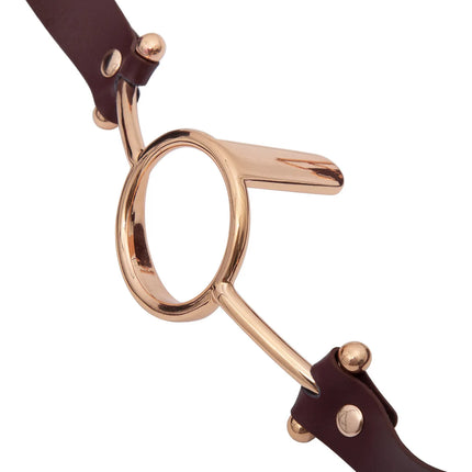 New Oral Fixation PU Leather Bondage Mouth Gag Spider X Style Flirting O Rings Open Mouth Gag Adult Games Sex Toys For Women Men