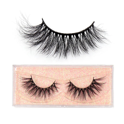 LEHUAMAO 3D Mink Lashes Makeup Eyelashes Fluffy Natural long fake lashes Full stripe reusable False Eyelash Extension 1 Pair