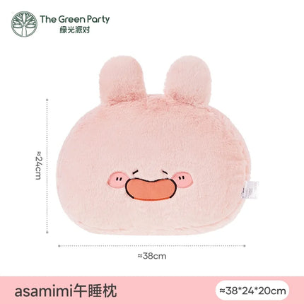 In Stock New Asamimi Doll Soothing Plush Doll Series Soft U-Shaped Pillow Home Decoration Kawaii Holiday Birthday Gifts
