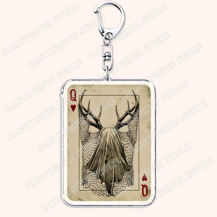 Yellowjackets Keychain for Accessories Bag Jackie Taylor Natalie Scatorccio Shauna Shipman Keyring Jewelry Fans Friends Gifts