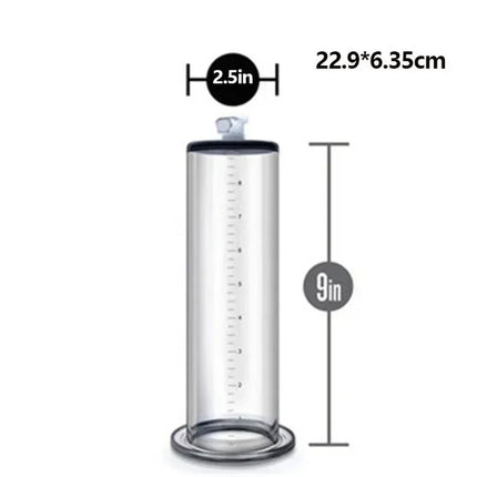 Adults Sex Products Acrylic Male Penis Pump Manual Penis Enlarger Sex Toys For Man Vacuum Pump Male Masturbation Penile Trainer