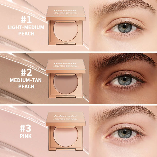 Lakerain Undereye Color Correction Concealer Fine Clay Texture Quickly Covers Dark Circles Waterproof Moisturizes Bright Skin