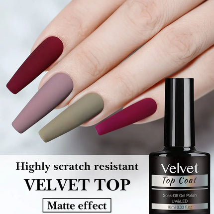10ML Matte Top Coat Gel Polish Matte Function Gel Semi-Permanent Sealer Varnish Soak Off UV LED Nail Art Functional Gel Supplies
