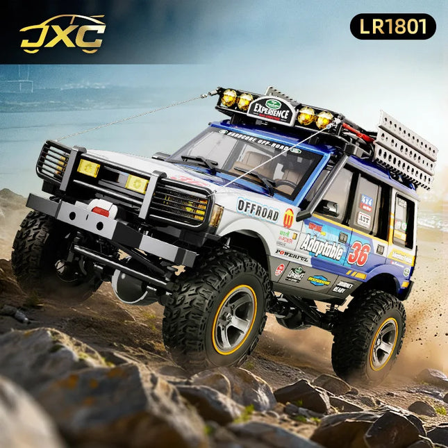 New JXC LR1801 1/18 Scale LR1801 RC Car 4WD Full Proportion Dual Speed Simulation Climbing Off-road Model Toy For Kid And Adults