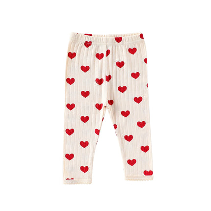 0-24M Heart Print Baby Girl Romper 100% Cotton Newborn Kid Baby Clothes Long Sleeve Jumpsuit Cute Sweet Princess Outfit