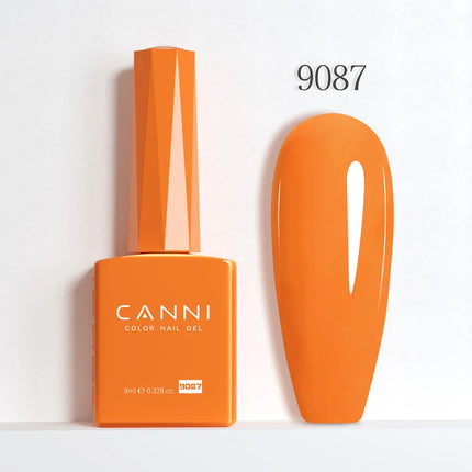 9ml CANNI Gel Nail Polish HEMA FREE TPO FREE Round Brush Gorgeous Color Soak Off UV LED Semi Permanent Gel Varnish Winter Nails