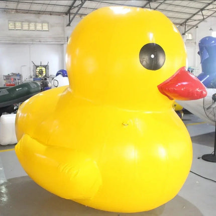 Floating Giant Inflatable Yellow Duck With Sunglasses Huge Sealed Inflatable Rubber Duck WaterPark Pool Decoration For Event