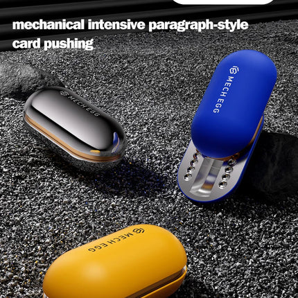 Mech Egg EDC Fidget Slider Metal Fidget Toys ADHD Tool Anti-anxiety Office Desk Toys Adult Stress Relief Toys Birthday Gifts