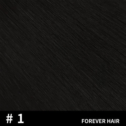 FOREVER HAIR 50g/pc 16" 18" 20" Remy Human Hair Weft Dark Brown European Straight Hair Extensions Natural Luxury Hair Weave
